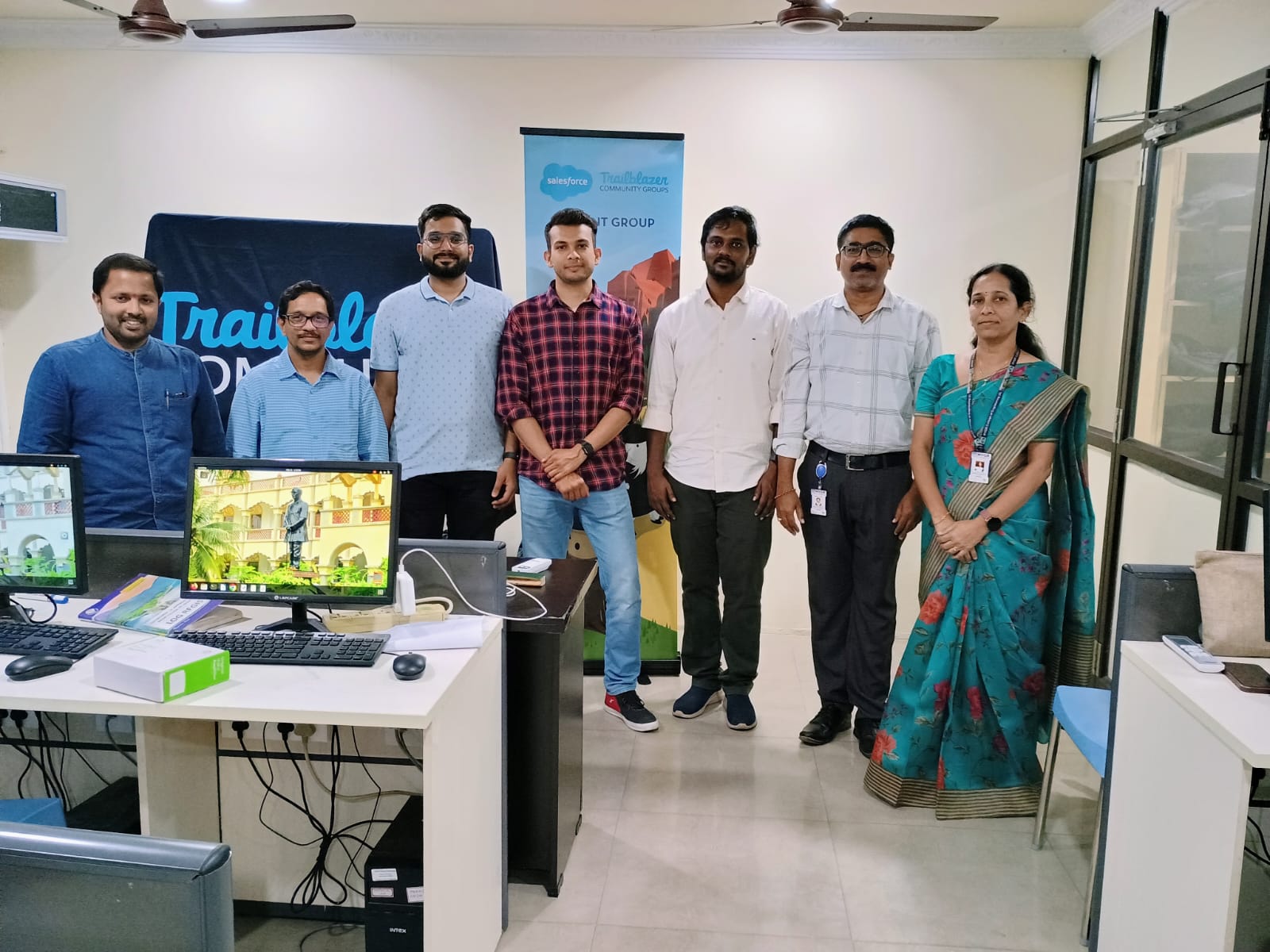  4 days Salesforce J2E training program conducted at MVGR during from 21st to 24th Feb2023