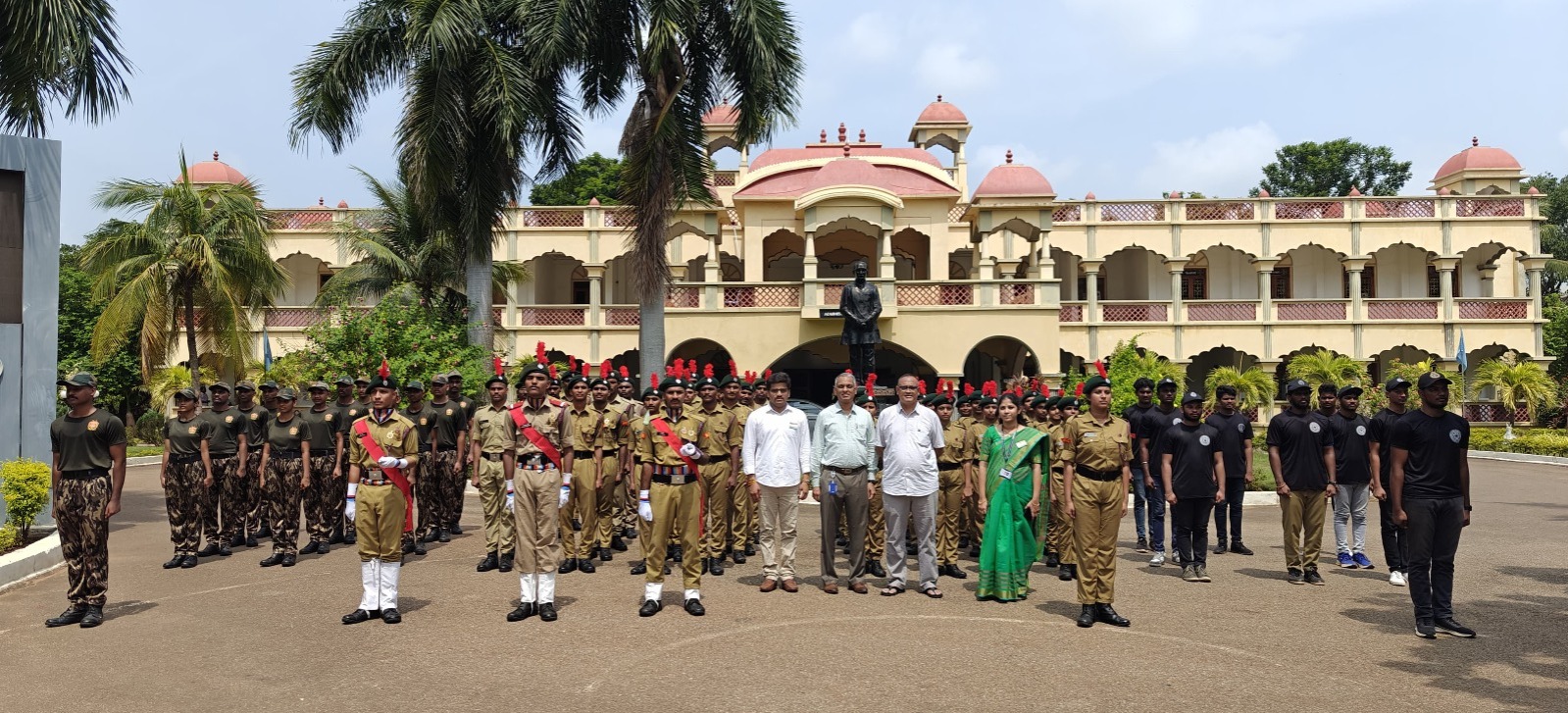 78th Independence Day Celebrated with Grandeur at MVGR