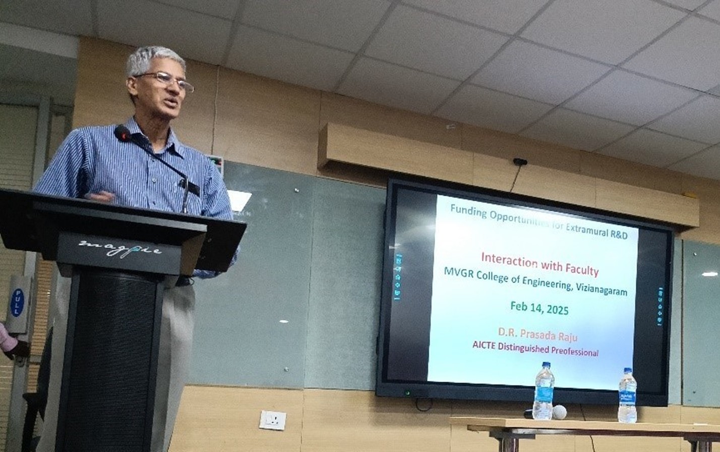 MVGR Hosts AICTE Distinguished Professional Scheme Interaction Program