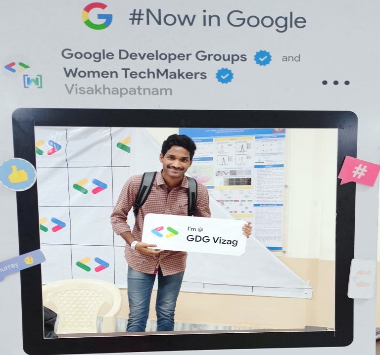 T. R. Naidu become member of Google Dev Group (GDG)